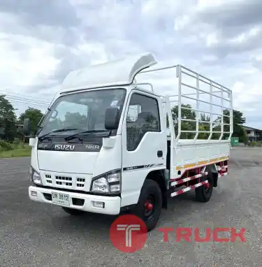 รถบรรทุก 4ล้อ ISUZU NKR 100 แรง เทอร์โบ ปี 2549 กระบะคอกสูง พร้อมใช้งาน