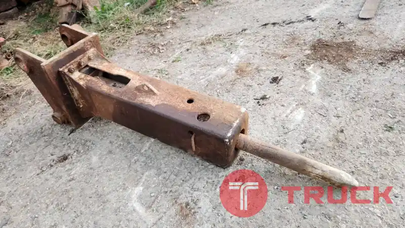 ขาย หัวเจาะ กระเทก เบรคเกอร์ NPK สำหรับรถขุด แบคโฮ PC 120 สลัก 60 มิล ห่างหู 30 cm เก่าญี่ปุ่น