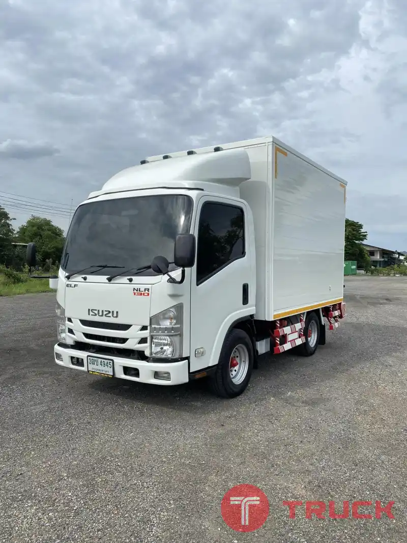 รถบรรทุก4ล้อ ISUZU NLR130 ปี 2564 รุ่นใหม่ ตู้แห้ง รถห้างแท้ ไม่ติดเวลา พร้อมใช้งาน