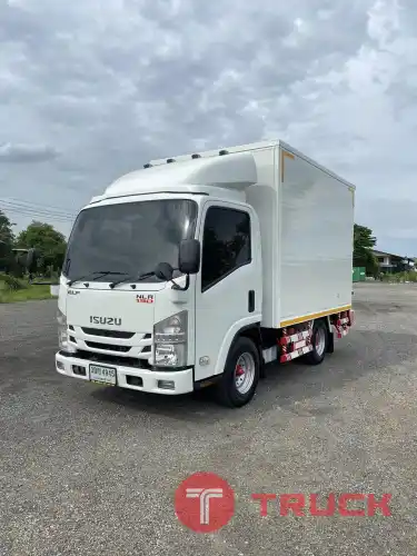 รถบรรทุก4ล้อ ISUZU NLR130 ปี 2564 รุ่นใหม่ ตู้แห้ง รถห้างแท้ ไม่ติดเวลา พร้อมใช้งาน