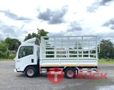 ISUZU NLR 130 ปี 2561 4 ล้อ ป้ายเล็กไม่ติดเวลา กระบะเหล็ก 3.5 เมตรสร้างใหม่ พร้อมใช้งาน