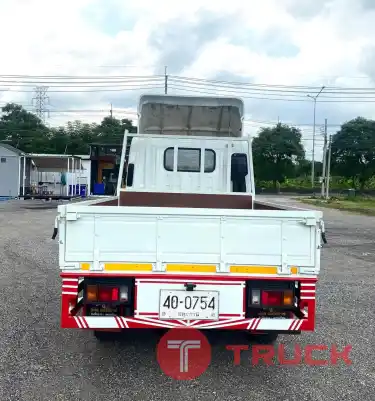 รถบรรทุก4ล้อ ISUZU NLR 130 แรง ปี 2551 กระบะเปิด3ด้าน รถห้างแท้ ไม่ติดเวลา พร้อมใช้งาน