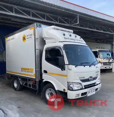 ขายด่วน 4 ล้อใหญ่จัมโบ้ตู้เย็น HINO 300 อะตอม XZU 600R ตู้เบิ้ม -23 องศา