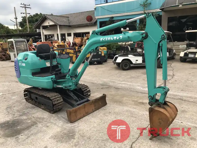 รถขุดมือสอง KOMATSU PC15R-8 พร้อมทำงาน สอบถามเพิ่มเติมที่คุณชัญญา 0658844400