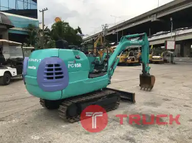 รถขุดมือสอง KOMATSU PC15R-8 พร้อมทำงาน สอบถามเพิ่มเติมที่คุณชัญญา 0658844400
