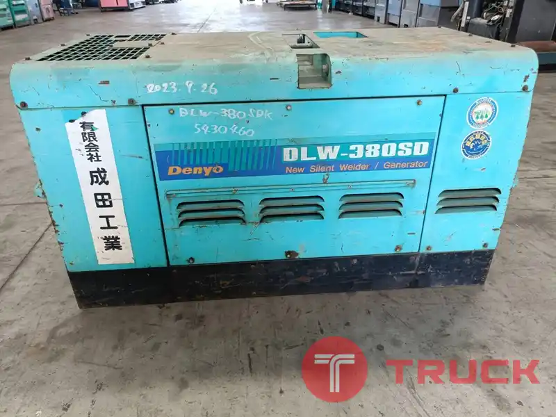 DLW-380SD เครื่องเชื่อม และปั่นไฟ Denyo มือสอง by OEK 098-5625920
