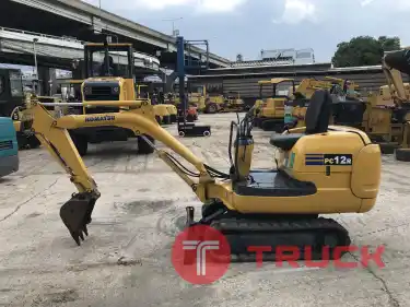 KOMATSU PC12R-8 นำเข้าจากญี่ปุ่น สภาพพร้อมใช้งาน ID Line @sangenjp โทร 089-0080077,089-0050007,086-0044333,065-8844400 www.sangenjp.com www.nmc99.com