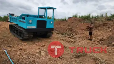 รีวิว ฉบับเต็มตามคำเรียกร้องครับ รถบรรทุกตะขาบ ดั๊มเปอร์ morooka MST 600 เก่าญี่ปุ่นแท้ แทรคตะขาบ