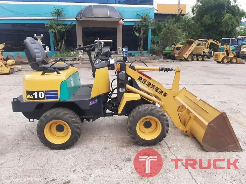 Komatsu WA10-1 นำเข้าจากญี่ปุ่น สภาพพร้อมใช้งาน LINE ID @sangenjp โทร 089-0080077,089-0050007,086-0044333,065-8844400 www.sangenjp.com www.nmc99.com