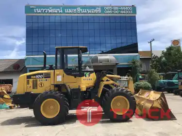 KOMATSU WA100-7 นำเข้าจากญี่ปุ่น สภาพพร้อมใช้งาน LINE ID @sangenjp โทร 089-0080077,089-0050007,086-0044333,065-8844400 www.sangenjp.com www.nmc99.com
