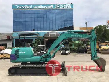 KOMATSU PC40-7 นำเข้าจากญี่ปุ่น สภาพพร้อมใช้งาน LINE ID @sangenjp โทร 089-0080077,089-0050007,086-0044333,065-8844400 www.sangenjp.com www.nmc99.com