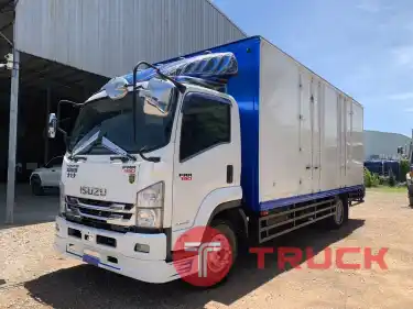 6 ล้อตู้แห้ง ISUZU-FRR 190 แรงม้า ปี 2556