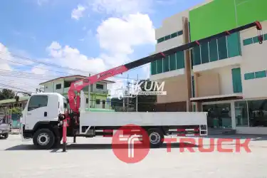 สด ลด VATนิติบุคคลรับประโยชน์เต็มๆหกล้อเครน ISUZU FTR 240 แรงม้า ปี 60
