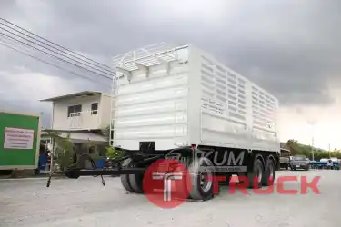 สด ลด VAT สิบล้อคอกหางคอกสามเพลา ISUZU FXZ 360 แรงม้า ปี 64
