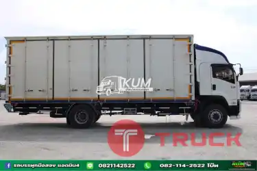 หกล้อตู้สิบบาน ISUZU FTR 240 แรง ปี 2560 ยาว 7.9 สูง 2.7 กว้าง 2.4