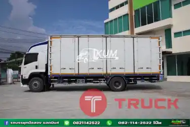 หกล้อตู้สิบบาน ISUZU FTR 240 แรง ปี 2560 ยาว 7.9 สูง 2.7 กว้าง 2.4