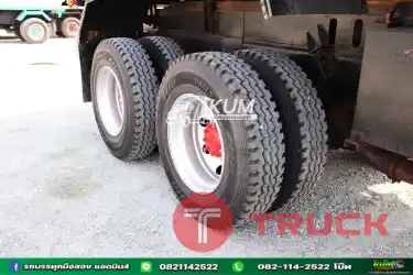 สิบล้อดั้มพ์ HINO 500 344 แรง&nbsp; ปี 2555