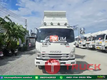 หกล้อดั้มพ์&nbsp; ISUZU FRR 210 แรง ปี 2565Bรถสภาพสวยไมล์น้อย