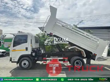 หกล้อดั้มพ์&nbsp; ISUZU FRR 210 แรง ปี 2565Bรถสภาพสวยไมล์น้อย