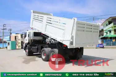 สิบล้อดั้มพ์ ISUZU FXZ 360 แรง ปี 2555