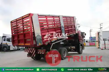 สิบล้อดั้มพ์&nbsp; ISUZU FZX 360แรง ปี 2566 ยาว 6.5 กว้าง 2.5 สูง 1.8