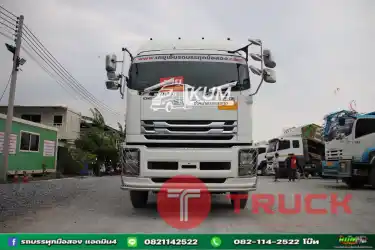 สิบล้อคอก ISUZU FXZ 360 แรง ปี 2564 หางคอก 3 เพลา&nbsp; ปี 2564 ยาว 7.20 กว้าง 2.50 สูงใน 2.20