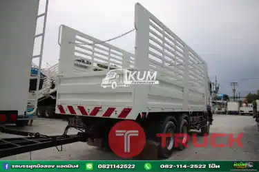 สิบล้อคอก ISUZU FXZ 360 แรง ปี 2564 หางคอก 3 เพลา&nbsp; ปี 2564 ยาว 7.20 กว้าง 2.50 สูงใน 2.20