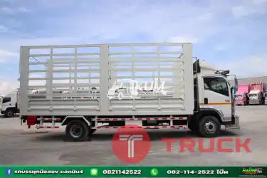 หกล้อคอก ISUZU FRR 190 แรง&nbsp; ปี 2560 ยาว 6.5 เมตร กว้าง 2.25 เมตร&nbsp; สูง 2.55 เมตร