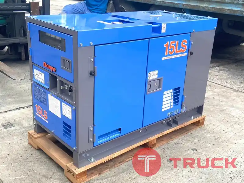 15KVA เครื่องปั่นไฟ มือ1 Denyo DCA15LSK โทร 080 6565422 หนิง
