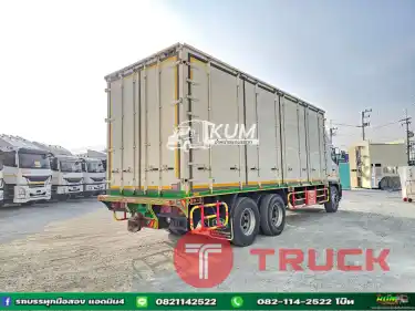 สิบล้อตู้สิบบาน HINO FL8J 260 แรง ปี 2563