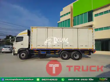 สิบล้อตู้สิบบาน HINO FL1A 344 แรงม้า ปี 2565