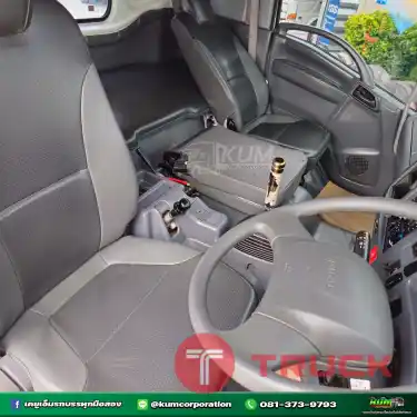 สด ลด VAT ช่วงนี้ดั้มพ์เกษตรมาแรง ปีใหม่ ไมล์น้อย สิบล้อดั้มพ์เกษตรพ่วงแม่ลูก ISUZU FXZ 360 แรงม้า ปี 65 หางดั้มพ์ สามเพลา ปี 65