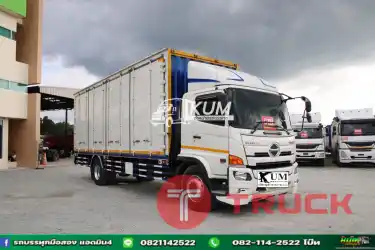 หกล้อตู้สิบบาน HINO FG8J 240 แรง ปี 2565 ยาว 7.8 สูง 2.6 กว้าง 2.4