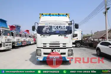สิบล้อตู้เย็น ISUZU FVM กว้าง 2.30 ยาวนอก 7.80 สูง 2.30