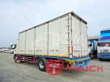 หกล้อตู้สิบบาน Hino FG8J 212แรง ปี 55
