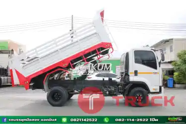 หกล้อดั้มพ์ ISUZU FRR 210 แรง ปี 2565