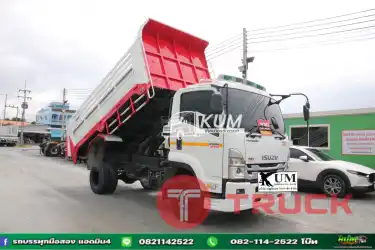 หกล้อดั้มพ์ ISUZU FRR 210 แรง ปี 2565