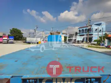 หางพื้นเรียบ สามเพลา อู่ CIMC ปี 64