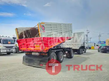 สิบล้อดั้มพ์ Hino FM1A 344 แรง ปี 62 หางดั้มพ์ สามเพลาอู่เดอะฟินิกซ์ ปี 66