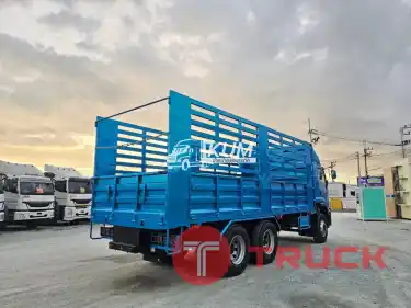 สิบล้อคอก ISUZU FVM 300 แรง ปี 61