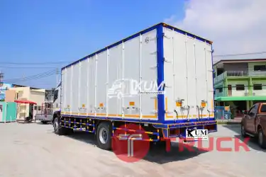 หกล้อตู้ Isuzu FTR 240 แรง ปี 60