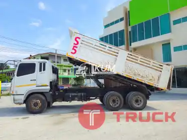 สิบล้อดั้มพ์ FUSO FV 380 แรง ปี 55