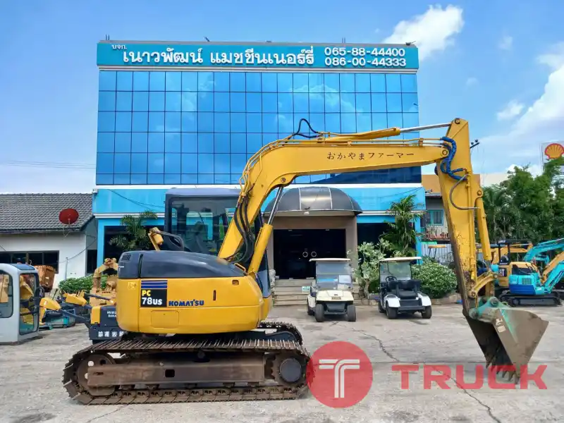 รถขุดมือสอง KOMATSU PC78US-6NO รถสวย สอบถามเพิ่มเติมที่คุณชัญญา 0658844400