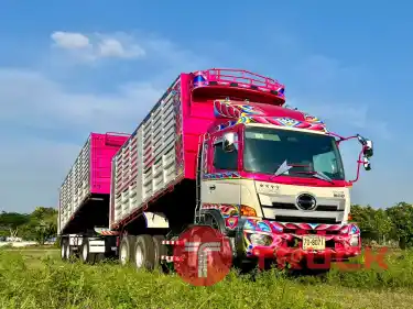 10 ล้อพ่วง HINO VICTOR 344 แรง ปี 59