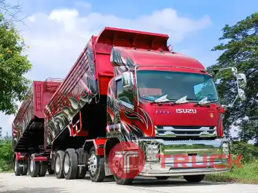 12 ล้อดัมพ์ คอกเกษตร ISUZU FVZ 300 แรงม้า