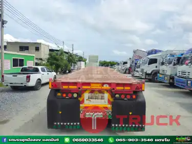 หางพื้นเรียบอู่ WAFA สามเพลา ปี 62