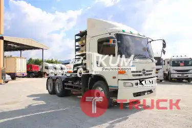 สิบล้อหัวลาก HINO QDR แก๊ส CNG 360 แรง ปี 58