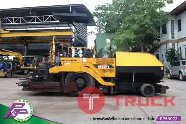 ขายรถปูยาง MITSUBISHI MF61WE ปูกว้าง 6.0 เมตร ล้อยาง มือสองสภาพดี นำเข้าจากญี่ปุ่น โดย P&P