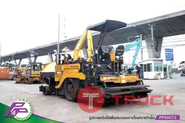 ขายรถปูยาง MITSUBISHI MF61WE ปูกว้าง 6.0 เมตร ล้อยาง มือสองสภาพดี นำเข้าจากญี่ปุ่น โดย P&P