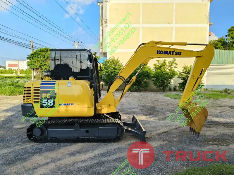 KOMATSU PC58-8 เก่านอก เก็บงานพร้อมใช้